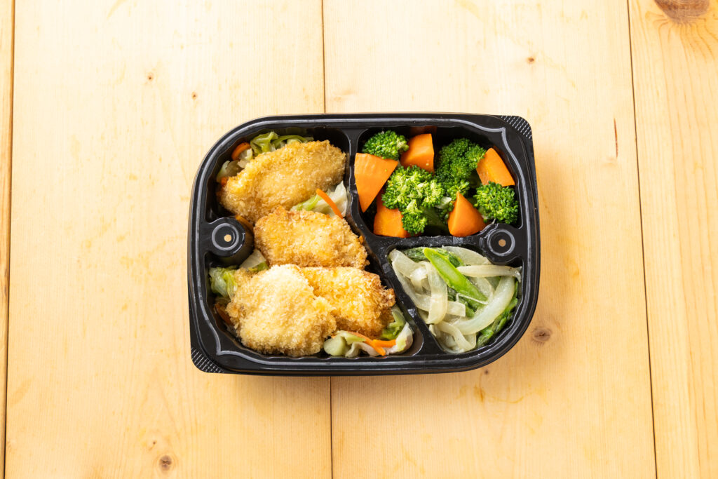 日南どりのチキンカツセット